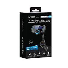 Copy of SPECTRO T4 HANDS-FREE CAR KIT WITH DUAL USB QUICK CHARGING PORTS
