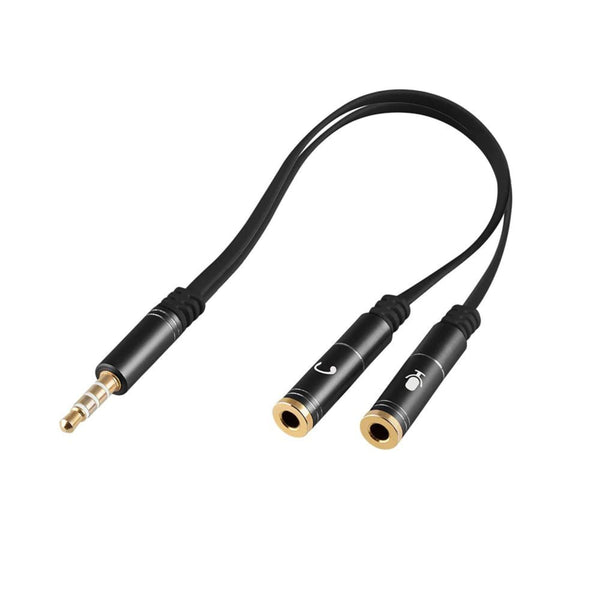 Copy of CABLE ADAPTER 3.5MM MALE TO DUAL 3.5MM FEMALE ARG-CB-0029