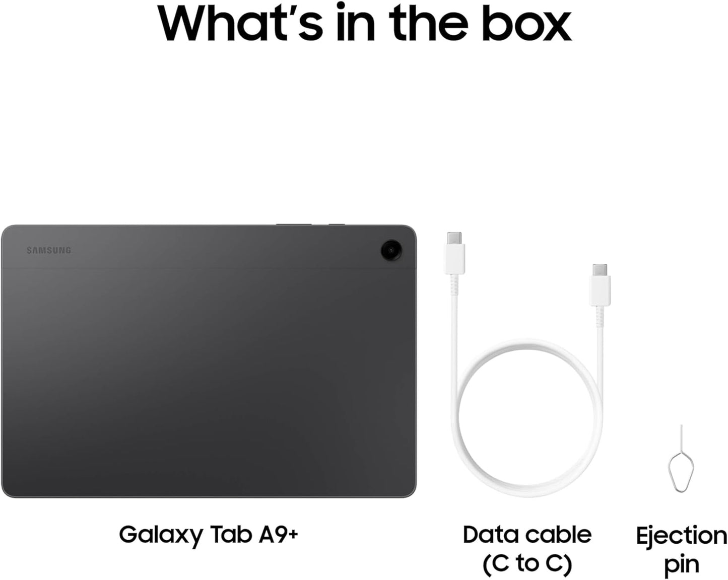 GALAXY TAB A9+ 64GB+4GB RAM GRAPHITE WIFI ONLY