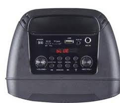 KODAK PRPS-1775 4" Double-Woofer Party Tower Speaker w/ Mic - BLACK (Copy)