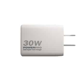 POWERPRO DUAL PORT GAN WALL CHARGER | PD30W PW5064WT
