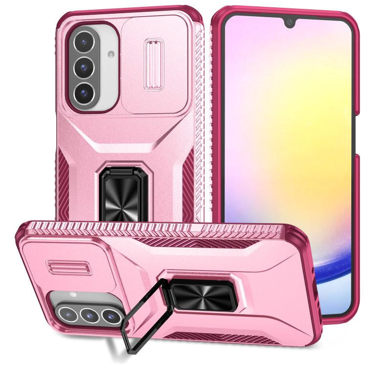 Samsung Galaxy A26 5G Sliding Camshield Holder Phone Case(Pink + Rose – XEN ENTERPRISES COMPANY LTD Samsung Galaxy A26 5G Sliding Camshield Holder Phone Case(Pink + Rose – XEN ENTERPRISES COMPANY LTD