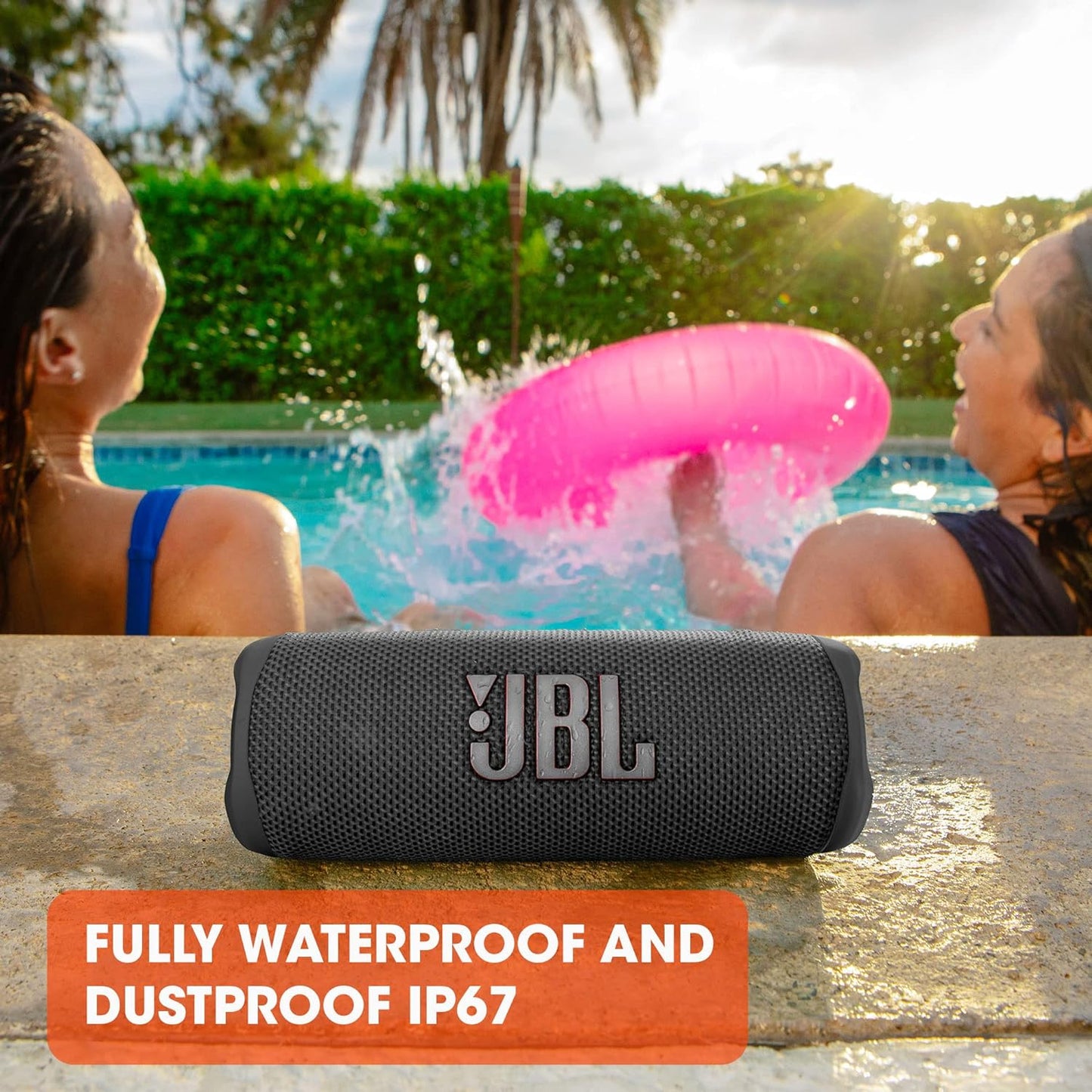 JBL FLIP 6 Portable Wireless Bluetooth Speaker GREY