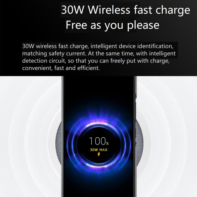 Original Xiaomi Redmi Wireless Charger 30W Wireless Charger (Light Gray)