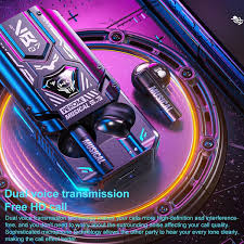 WEKOME VB07 Mecha Series Blade Wireless Bluetooth Earphone Black