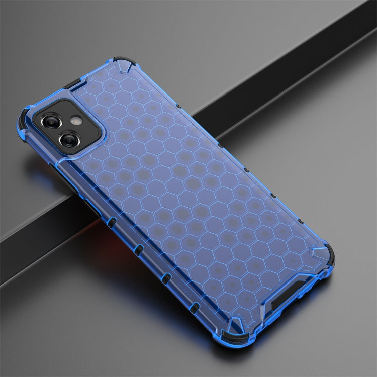 Samsung Galaxy A04e 4G Honeycomb Phone Case(Blue)