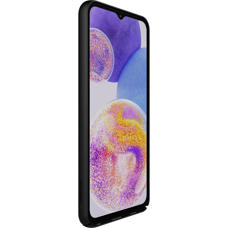 Samsung Galaxy A23 4G NILLKIN Black Mirror Series Camshield PC Phone Case(Black)