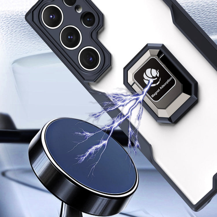 Samsung Galaxy A53 5G Armor Shockproof Magnetic Ring Phone Case(Black)