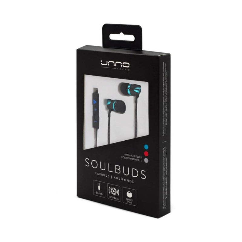 SOULBUDS 3.5MM EARBUDS BLUE HS7009BL