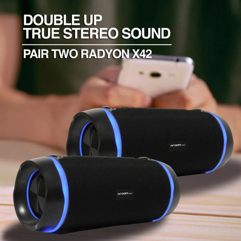 RADYON X42 WIRELESS BT SPEAKER ARG-SP-3142BK