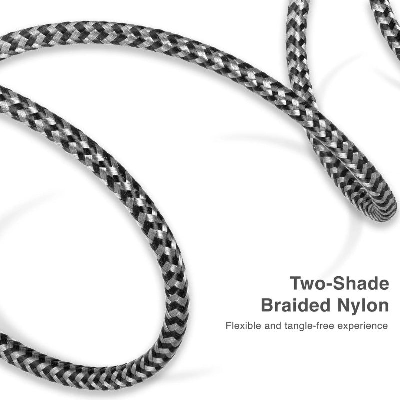 CABLE TYPE-C TO USB 2.0 NYLON BRAIDED DURA FORM ARG-CB-0025BK