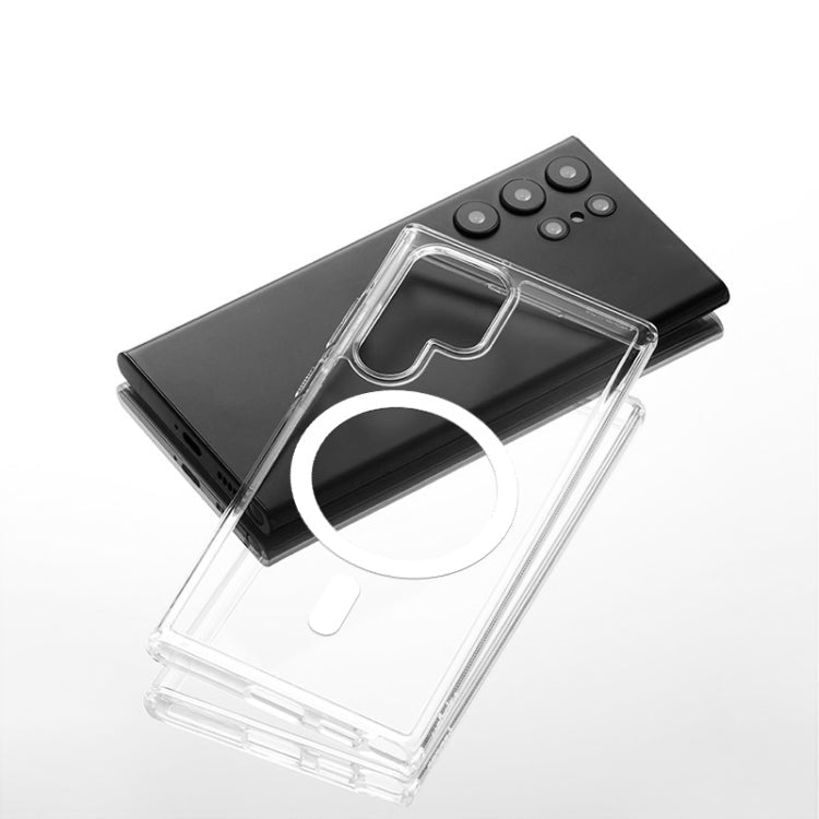 Samsung Galaxy S23 Ultra 5G TPU Magsafe Phone Case(Transparent)