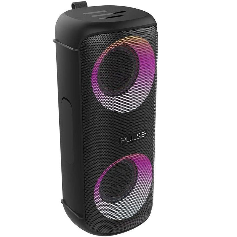 Mini Pulsebox 30W Bluetooth 5.0/AUX/SD Pulse Sound Box - SP603, Color: black
