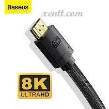 High Definition Series HDMI 8K to HDMI 8K Same Screen Adapter Cable, Length:2m(Black)