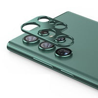 Samsung Galaxy S22 Ultra 5G Camera Lens Protector Full Cover(Green)