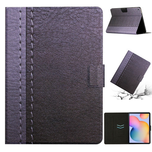 Samsung Galaxy Tab A7 10.4 2020 T500 Stitching Tablet Case(Grey)