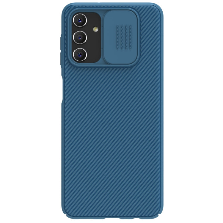 Samsung Galaxy A04s NILLKIN Black Mirror Series Camshield PC Phone Case(Blue)