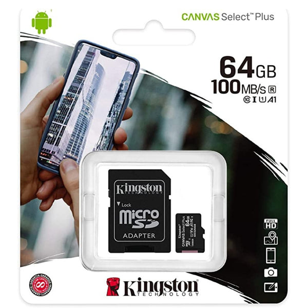 Kingston 64GB microSDXC Canvas Select
