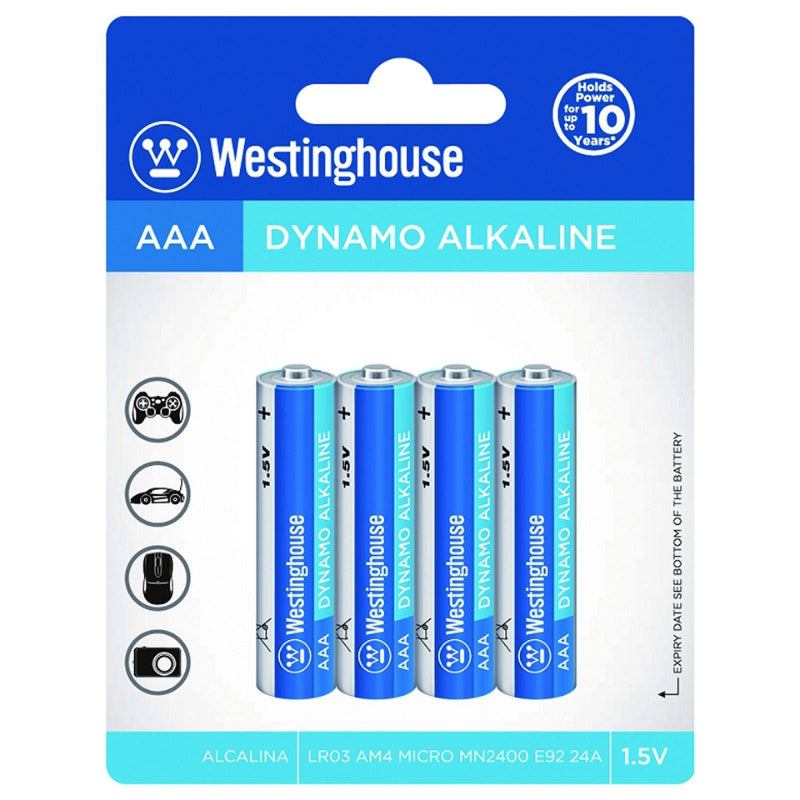 Dynamo Alkaline AAA 4 Pack