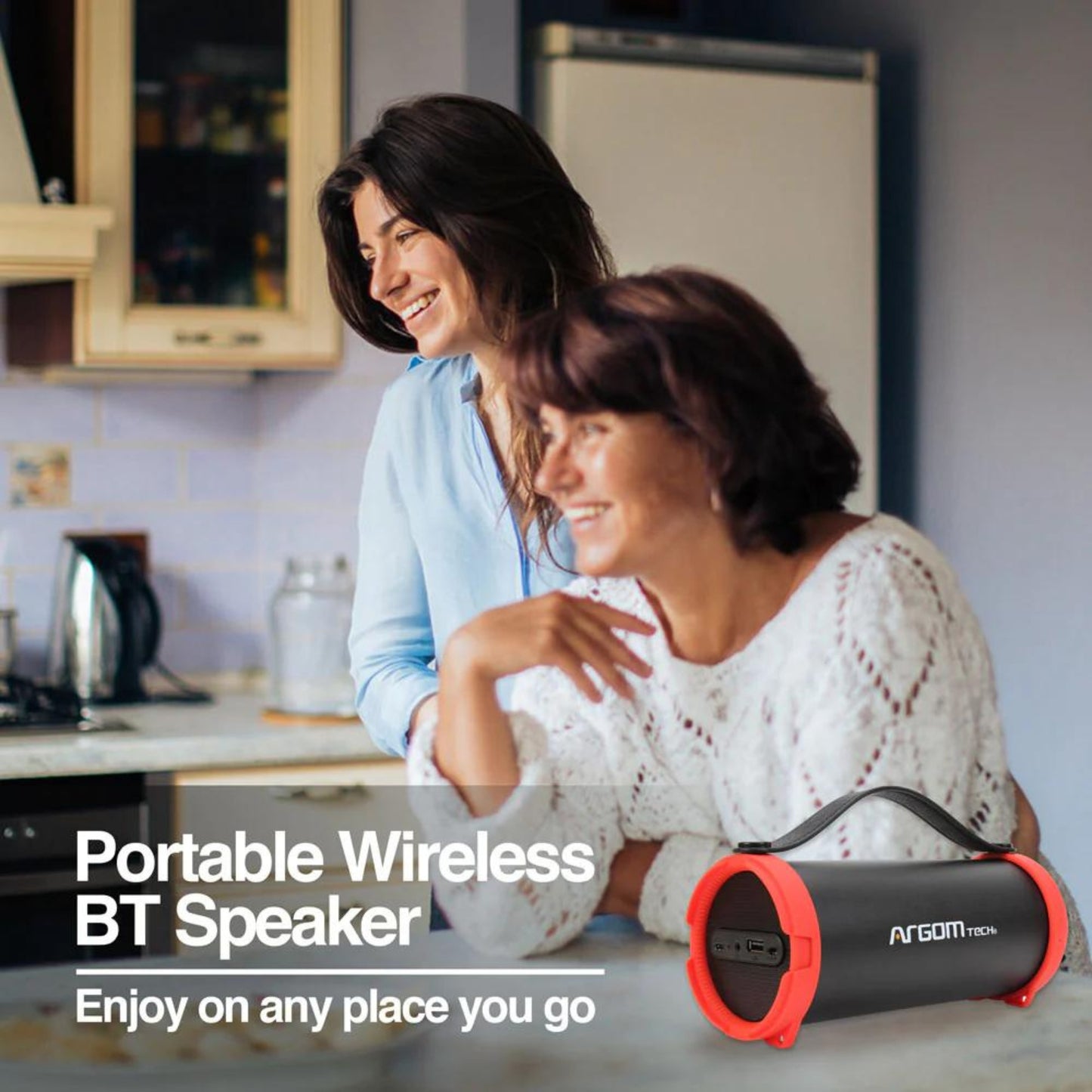 BAZOOKA AIR TWS WIRELESS BT SPEAKER ARG-SP-3100RD