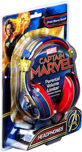 Captain Marvel Wired Headphones