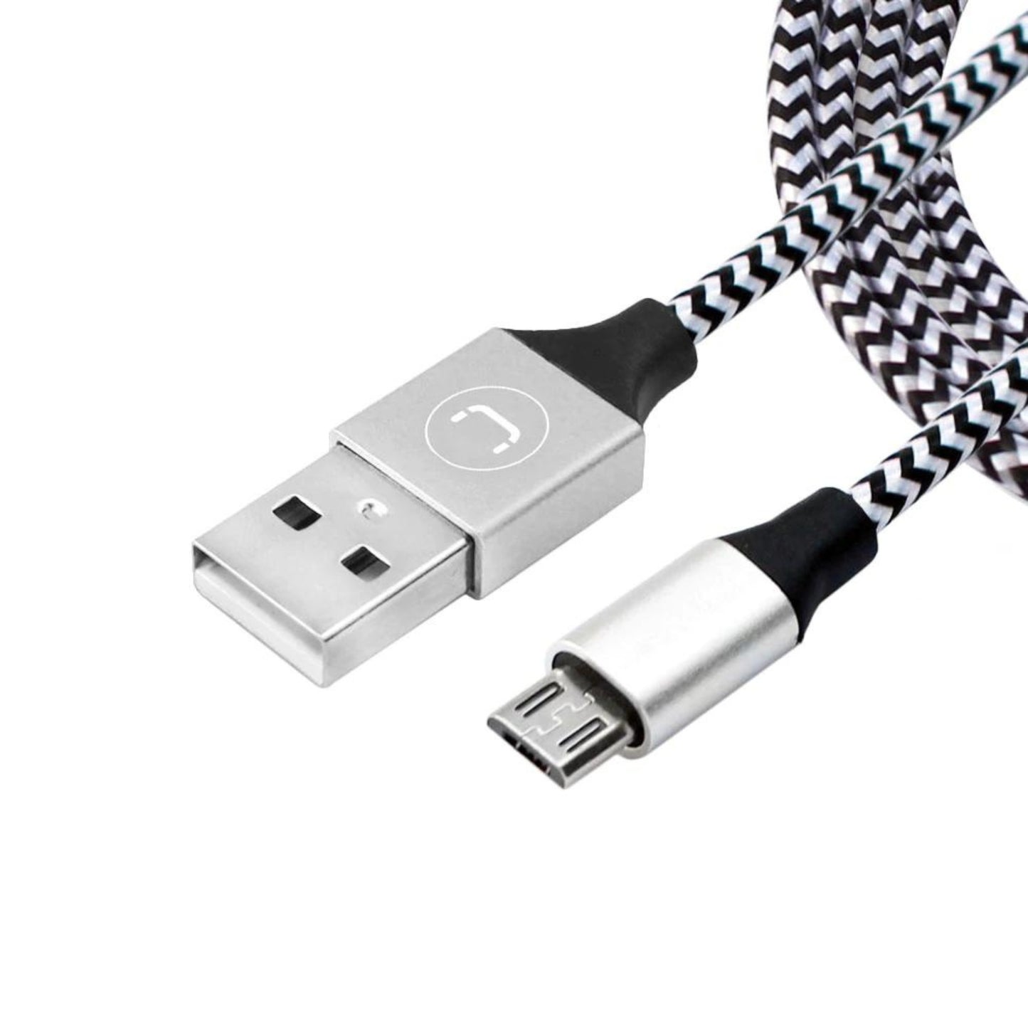 MICRO USB 2.0 BRAIDED CABLE | 5 FT CB4061SV