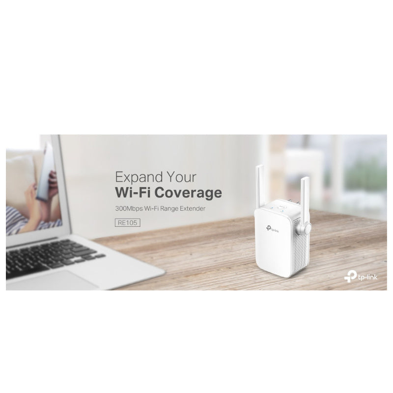 RE105 300Mbps Wi-Fi Range Extender