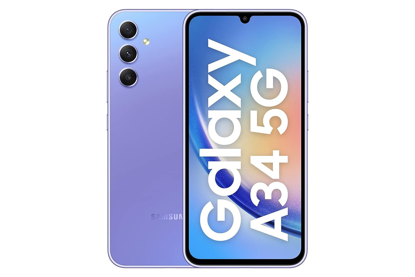 SAMSUNG A34 5G 256GB +8GB RAM AWESOME VOILET