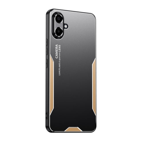 Samsung Galaxy A06 4G Blade Series TPU Hybrid Metal Phone Case(Gold) – XEN ENTERPRISES COMPANY LTD Samsung Galaxy A06 4G Blade Series TPU Hybrid Metal Phone Case(Gold) – XEN ENTERPRISES COMPANY LTD