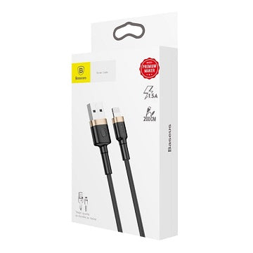 Baseus 1.5A 2m USB to 8 Pin High Density Nylon Weave USB Cable