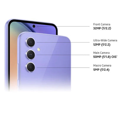SAMSUNG A54 5G 128GB +8GB RAM AWESOME VOILET