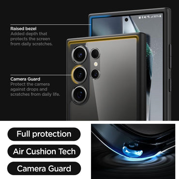 SPIGEN ULTRA HYBRID CASE FOR SAMSUNG  S24 ULTRA Matte Black