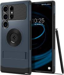 Spigen [Slim Armor] (MagFit) Phone Case for Galaxy S24 Ultra Metal Slate
