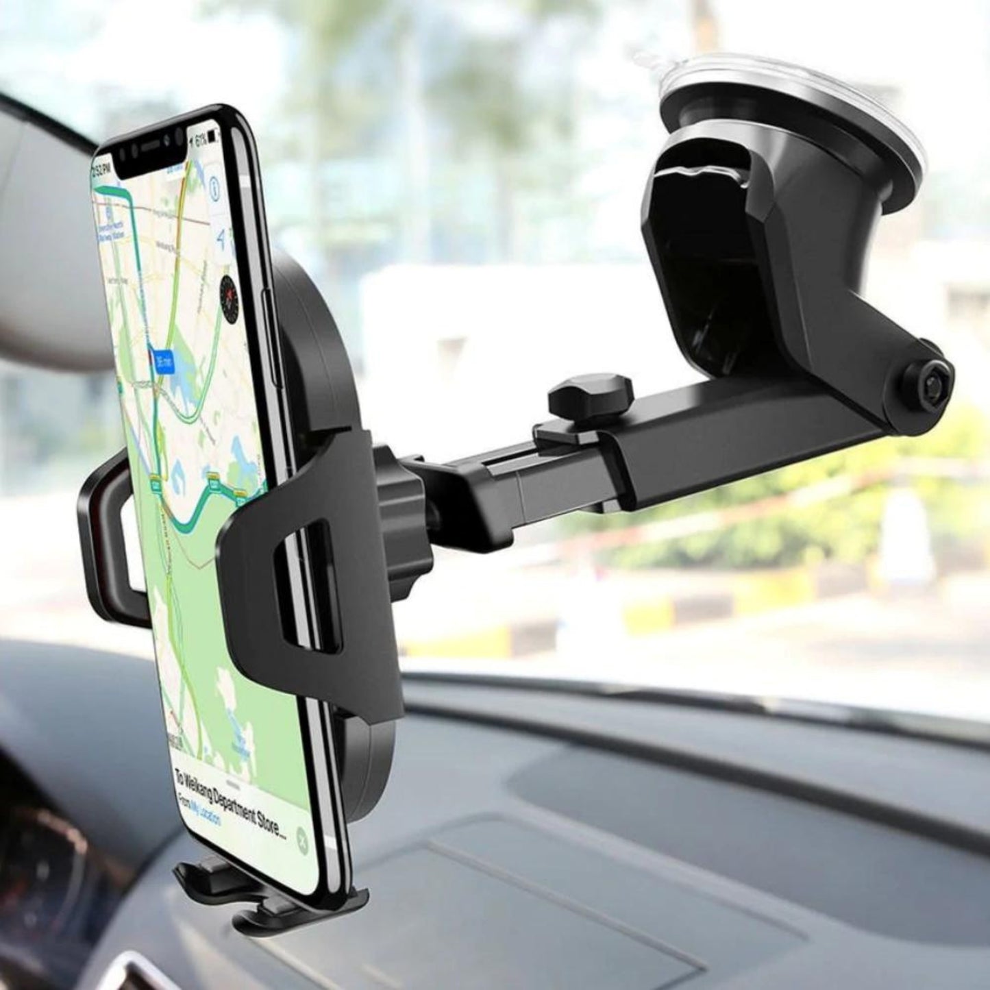 EXTENDABLE ARM CELL PHONE HOLDER CH3006BK