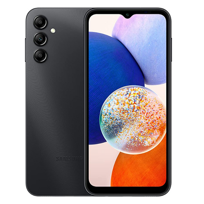 SAMSUNG A14 4G 128GB+4GB RAM BLACK