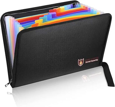 Fireproof and Waterproof Protective Bag for Digital Accessories  and Valuables