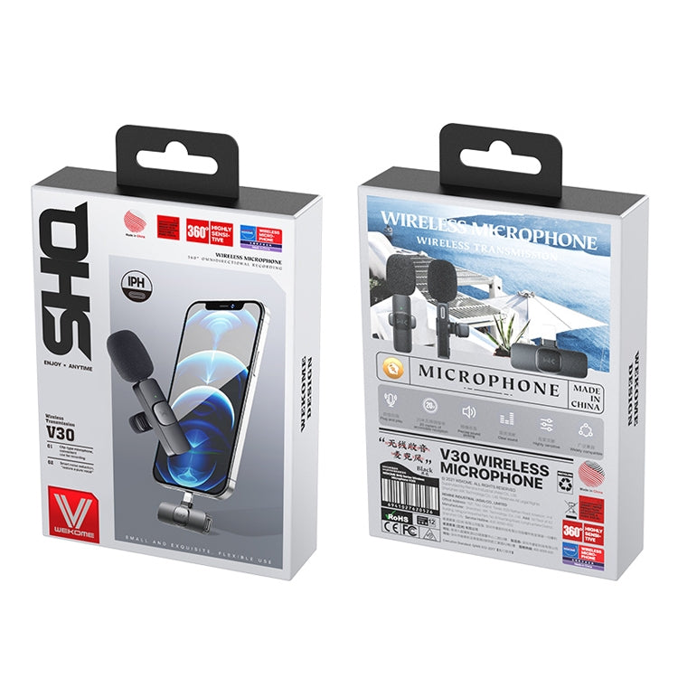 WK V30 USB-C / Type-C Wireless Radio Microphone