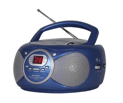 Sharp QT-CD280 BLUE RADIO &  CD Player