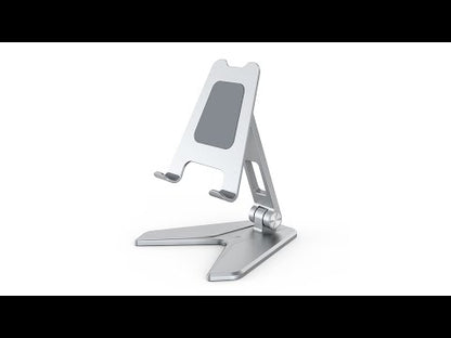 Boneruy P10 Aluminum Alloy Mobile Phone Tablet PC Stand,Style: Tablet Grey