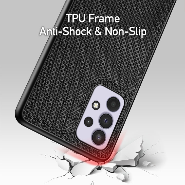 Samsung Galaxy A33 5G DUX DUCIS Fino Series PU + TPU Protective Case(Black)