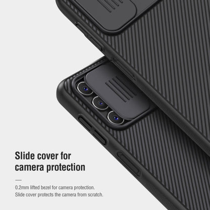 Samsung Galaxy A04s NILLKIN Black Mirror Series Camshield PC Phone Case(Blue)