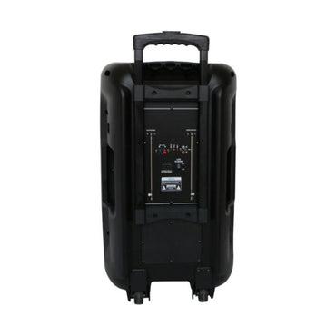 SOUNDWAVE 25 PRO PORTABLE SPEAKER WITH LED LIGHTS & STAND SP9428BK