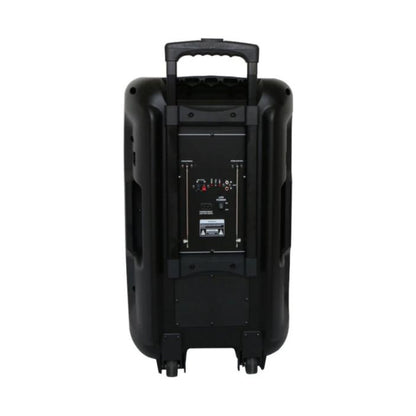 SOUNDWAVE 25 PRO PORTABLE SPEAKER WITH LED LIGHTS & STAND SP9428BK