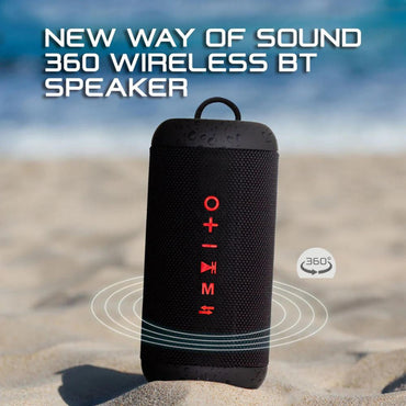BOOGIEBOOM+ WATERPROOF TWS WIRELESS BT SPEAKER ARG-SP-3126BK