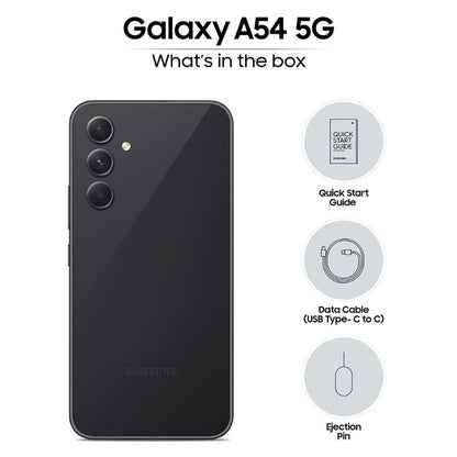 SAMSUNG A54 5G 128GB +8GB RAM AWESOME BLACK