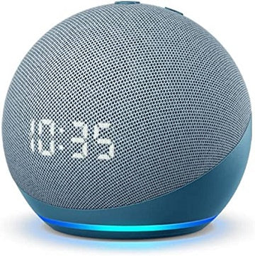 Echo Dot (4th Gen, 2020 release) | Smart speaker with Alexa | Twilight Blue