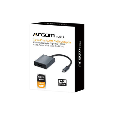 CABLE ADAPTER TYPE-C MALE TO HDMI FEMALE 6IN/15CM ARG-CB-0060