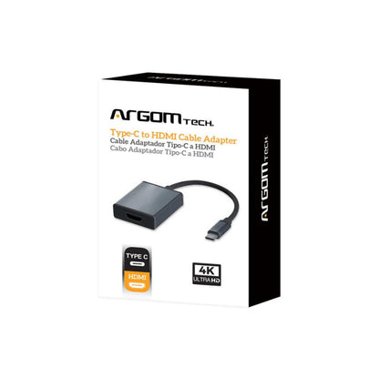 CABLE ADAPTER TYPE-C MALE TO HDMI FEMALE 6IN/15CM ARG-CB-0060