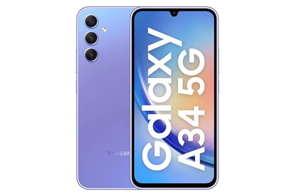 SAMSUNG A34 5G 256GB +8GB RAM AWESOME VOILET