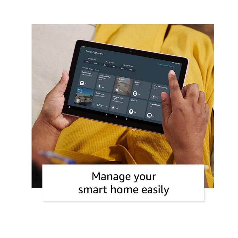 Amazon Fire HD 10 tablet 32 GB +3GB RAM, latest model (2021 release), Denim